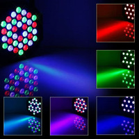 Projecteur LED de scène DJ Disco de Noël IP33 avec télécommande ABS 20W Blanc Chaud Ra80 1800lm Dimmable