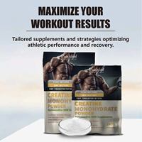 Créatine Monohydrate Pure Personnalisée 99% en Poudre, Optimiseur Nutritionnel en Vrac, Pot OEM, Dose de 5g pour Marques de Fitness DTC