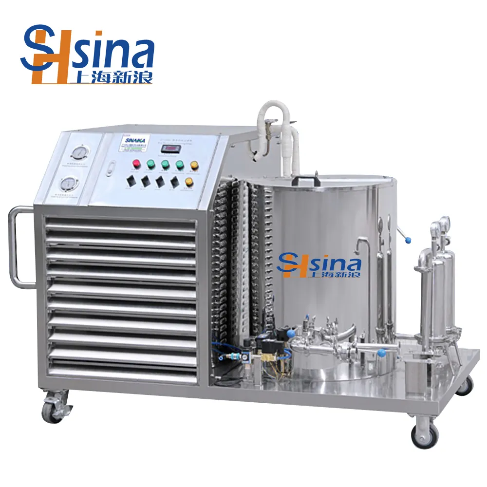 High Quality Stainless Steel 200L Freezing Filter Making Production Line Perfume Mixing Machine with CE Best Price