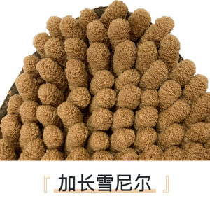 Chenille <b>Mop</b> Head Round <b>Microfiber</b> Reusable High Absorption For Floor Cleaning - Product Image 5