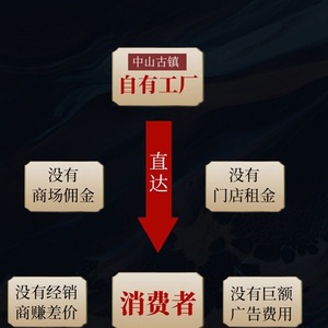 Antique Style LED Chinese Lamp Round <b>Dining</b> Room Ceiling <b>Light</b> Chinese-Auspicious Cloud Design Solid Wood Chinese-Style for Home - Product Image 5