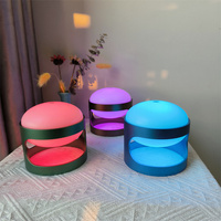 Lampe de table boule portable OEM ODM aluminium oxydation finition capteur tactile couleur variable LED