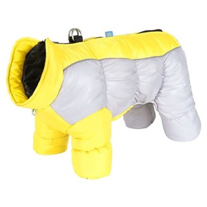 Luxury <strong>Waterproof</strong> Reflective Striped Four-<strong>legged</strong> <strong>Dog</strong> Winter XXL Thickened Warm Pet <strong>Coats</strong> <strong>with</strong> Traction Buckle - Product Image 3