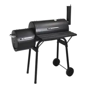Großhandel grill grill kamin-Barbecue Herd Camping Grill Kamin Große Zwillinge Rack Outdoor Courtyard Party Holzkohle Eimer