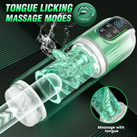 Männlicher Masturbator Aircraft Cup mit automatischer Saug- und Vibrationsfunktion Chiyuan L-1107 Pro Erwachsenen-Sexspielzeug