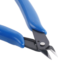Pince coupante diagonale électrique OEM personnalisée en acier à haute teneur en carbone, poignées en caoutchouc souple, longueur de mâchoire 130 mm, pour sertissage de circlips