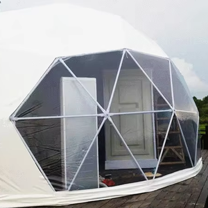 Directo de fábrica, venta al por mayor, tienda de campaña automática, cúpula hemisférica impermeable para acampar al aire libre familiar, vela de poliéster de aluminio - Product Image 1