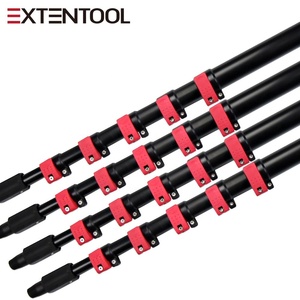Barra Telescópica de Aluminio de Alta Resistencia de 9 Metros (30 Pies), Herramienta de Limpieza Ajustable para Limpieza de Ventanas - Product Image 3