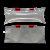 Sac à oxygène pour poissons vivants en gros avec poignée, sac en plastique transparent pour l'exportation de poissons vivants sur de longues distances