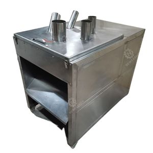Équipement de tranchage de patates douces et de radis en acier inoxydable Trancheuse à pression descendante pour fruits et légumes, concombres et bananes - Product Image 4