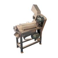 Mango Berry Sapcentrifuge met motor voor fruit- en groenteverwerking, 1,5 kW vermogen, 1 jaar garantie