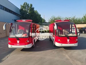 รถบัสไฟฟ้าขนาดเล็ก 14 ที่นั่ง แบตเตอรี่ลิเธียม ระบบกันสะเทือนอิสระ สำหรับใช้งานสาธารณะในเมือง - Product Image 4