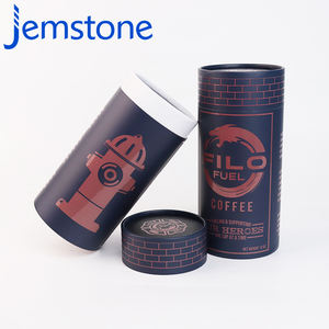 Diseño personalizado que procesa 100% embalaje de caja de tubo de papel redondo personalizado reciclado - Product Image 2