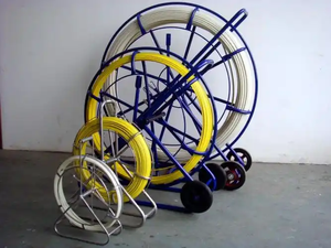 YILI Tige <span class=keywords><strong>de</strong></span> guidage flexible en fibre optique <span class=keywords><strong>de</strong></span> 4,5 mm x 100 m avec attache-câble, <span class=keywords><strong>aiguille</strong></span> <span class=keywords><strong>de</strong></span> guidage pour câblage, accessoires <span class=keywords><strong>de</strong></span> câblage - Product Image 6