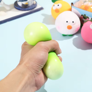 Jouet Squishy Mangoustan Pêche Créatif Anti-Stress à Presser pour Garçons Filles Bureau Enfants Adultes - Product Image 2
