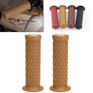 Poignées de <span class=keywords><strong>guidon</strong></span> de <span class=keywords><strong>moto</strong></span> JP Motor multicolores de classe A, antidérapantes, rétro, en caoutchouc, confortables, 7/8 pouces (22 mm), 1 pouce (24 mm), 120 mm - Product Image 6