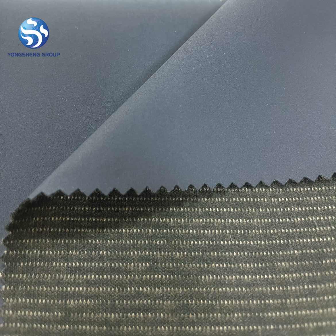 30D/20D Nylon 1/2 Bias Four-way Stretch Composite Polyester Wool Woven Lightweight Garment Net Fabric Fleece