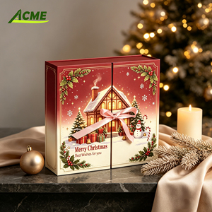 <span class=keywords><strong>Calendrier</strong></span> <span class=keywords><strong>de</strong></span> <span class=keywords><strong>l</strong></span>'<span class=keywords><strong>Avent</strong></span> personnalisé vide <span class=keywords><strong>de</strong></span> 24 jours, style <span class=keywords><strong>livre</strong></span>, boîte cadeau rigide pour bijoux, beauté, surprise, mystère - Product Image 6