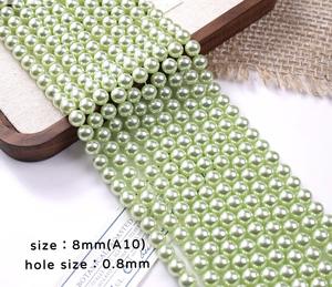 Cuentas de vidrio de 4-10mm, cuentas de vidrio de perlas de imitación, pulsera DIY, abalorios, collar, cuentas para la fabricación de joyas - Product Image 6