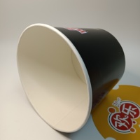 Seau familial SP151 pour repas KFC, seau à emporter pour poulet frit, fabrication sur mesure, épaississement