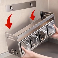 Réfrigérateur domestique gain de place étagère de rangement pour épices étagère de rangement pour épices de cuisine accessoires de cuisine