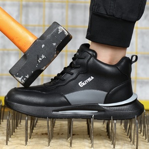 GUYISA 2022 Chaussures d'Extérieur Personnalisables, Respirantes et Souples, <span class=keywords><strong>de</strong></span> Sport pour Hommes avec Coque <span class=keywords><strong>de</strong></span> Sécurité en Acier - Product Image 3