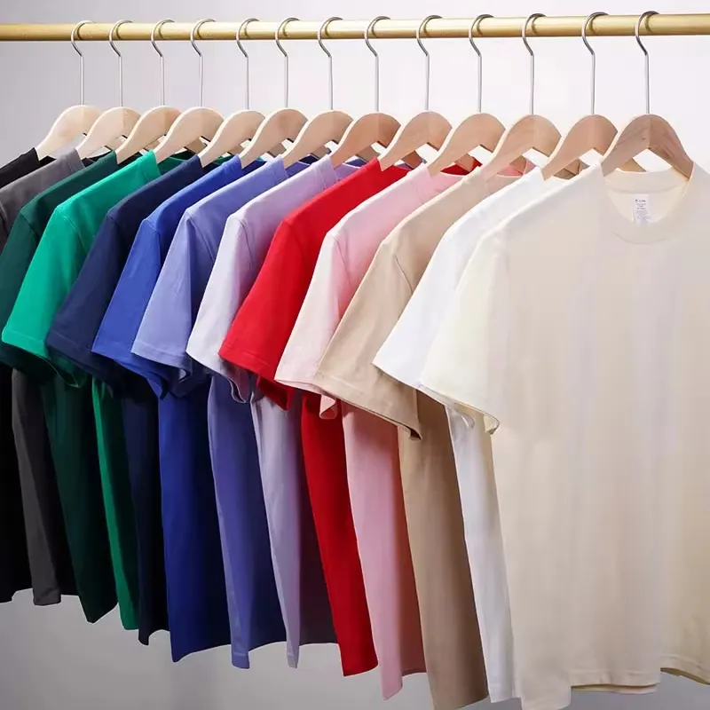230G 100% coton personnalisé grande taille femmes T-Shirts haute qualité surdimensionné en gros blanc t-shirts unisexe imprimé Logo T-Shirt