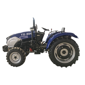 מכירה חמה טרקטור מיני דיזל 70/80/90/100 כוחות סוס 4X4 עם כף קדמית ומעדר אחורי לשימוש חקלאי - Product Image 2