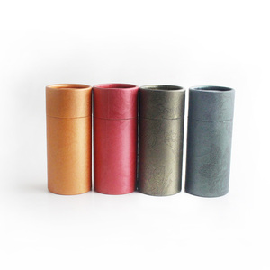 Paper Tube Packaging Wholesale STOCK GOLD GREEN 10ml 20ml 50ml 100ml Bottle Paper Tube Packaging Tea Tube Paper Cylinder Box