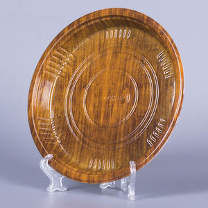 Takeaway <b>Tray</b> Container Party Sushi <b>Trays</b> with Lid Ps Fast Food <b>Plastic</b> Round Japanese Disposable Carton Customized Logo Blister - Product Image 5