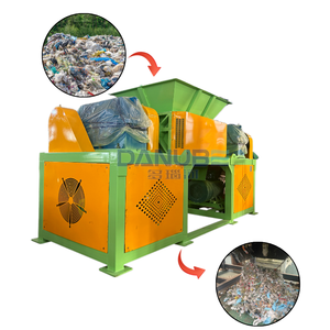 Wood Chipper Shredder High Capacity Tree Roots Pallet Shredder Wood Twin Shaft Shredder - Product Image 1