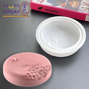 Molde de Silicona Circular Tangba para Pastel, Molde Irregular Decorado para Pastel Francés, Herramientas para Pastel Personalizables - Product Image 2