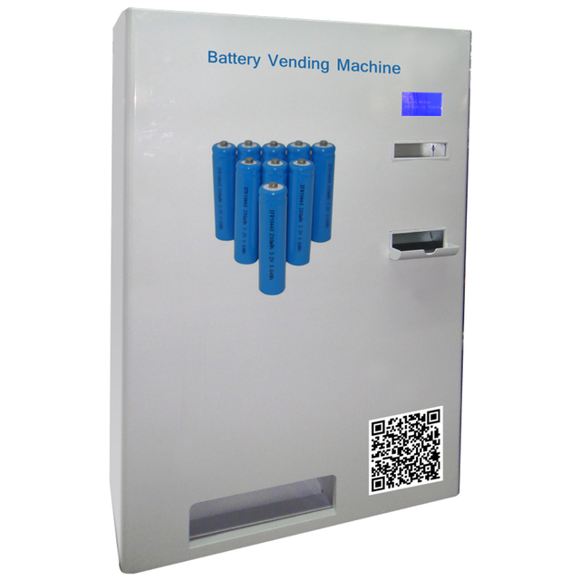 Recycling Battery Vending Machine with Retrieve System