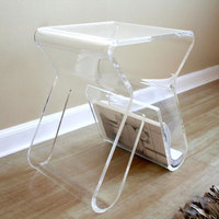 Guangdong Acrylique Usine Personnalisé Acrylique Enfants Table Moderne Rectangulaire Clair Lucite Bureau Bureau