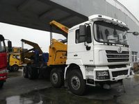 Camion de transport de conteneurs de fret avec remorque à chargement latéral de 45 tonnes
