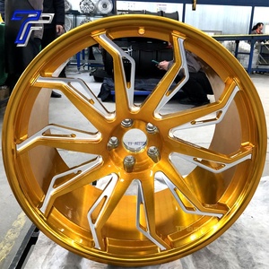 Jantes de course monobloc forgées en alliage bronze 18 19 20 pouces concaves 5x114.3 pour voiture, 4 pièces neuves <span class=keywords><strong>25mm</strong></span> - Product Image 6