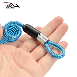 KEEP DIVING RP 026 Corde de sécurité anti-perte pour caméra de plongée avec crochet de verrouillage et câble en acier à ressort pour équipement - Product Image 4