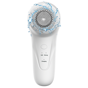 Uso doméstico portátil 3 en 1 eléctrico impermeable USB recargable belleza cepillo de limpieza facial limpieza profunda exfoliación poro retráctil - Product Image 1