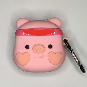 Étui Airpod 3D mignon dessin animé Kawaii <span class=keywords><strong>Anime</strong></span> pour Apple <span class=keywords><strong>Airpods</strong></span> Pro 1 2 <span class=keywords><strong>3</strong></span> écouteurs sans fil antichoc avec sac OPP - Product Image 2