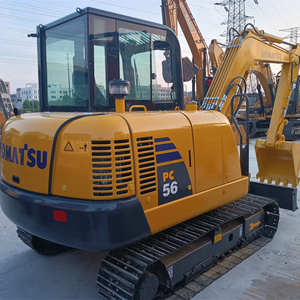 5 toneladas mini Japón Komatsu pc56 excavadoras de orugas hidráulicas usadas para el hogar excavadoras de cubo de segunda mano - Product Image 5