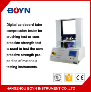 เครื่องทดสอบการอัดบีบอัดแบบท่อกระดาษดิจิตอลอัตโนมัติความแม่นยำในการวัดค่าทางกลและไฟฟ้า CT500B แล็บสูง - Product Image 3