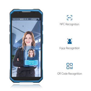 Machine de pointage des présences biométrique portable pour le <span class=keywords><strong>personnel</strong></span> d'entreprise, avec reconnaissance faciale, NFC et code QR, résistante aux intempéries - Product Image 2