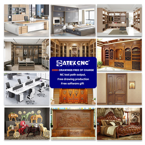 Routeur CNC en bois CK-2130-T robuste 2100x3000mm ATC linéaire 8/12/16 outil magazine câbles en cuivre pur 3kW double dépoussiéreur - Product Image 6