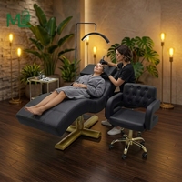 Fauteuil d'esthétique de luxe pour extensions de cils et sourcils, pour salon de beauté, en stock au Royaume-Uni avec livraison rapide