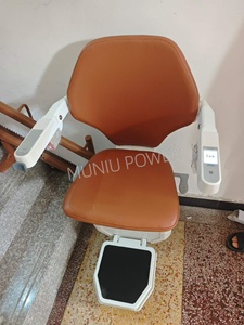 Monte-<span class=keywords><strong>escalier</strong></span> motorisé automatique à rail fin pour intérieur, élévateur domestique, <span class=keywords><strong>fauteuil</strong></span> monte-<span class=keywords><strong>escalier</strong></span> résidentiel, capacité de charge 150 kg - Product Image 2