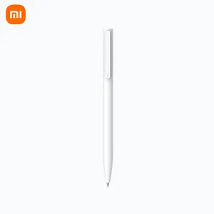 Xiaomi Mijia 10Pcs 팩 젤 펜 0.5mm PREMEC 부드러운 스위스 리필 MiKuni 일본 잉크 푸시 유형 총알 펜 학교