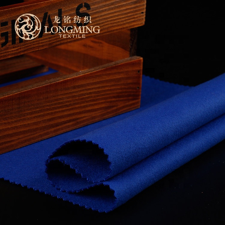 Производитель Shaoxing, заводская цена, TR спандекс, матовая тканая шерсть, ткань melton для зимней ткани