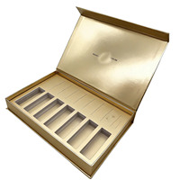 Boîte cadeau de luxe pour flacon de 3 ml, surface holographique, emballage rigide en papier personnalisé
