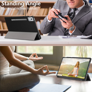 Funda para <span class=keywords><strong>Lenovo</strong></span> <span class=keywords><strong>Idea</strong></span> Tab Pro 12.7 Pulgadas 2025 / Xiaoxin <span class=keywords><strong>Pad</strong></span> Pro 12.7 - Carcasa Trasera Ligera, Delgada y Transpirable - Product Image 6