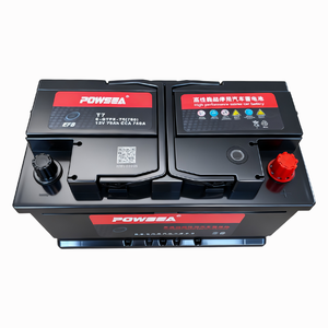 מצבר רכב חדש POWSEA איכותי DIN80 לרכבים אירופאים, עופרת-חומצה 12V 80Ah SMF, מצבר התנעה לרכב - Product Image 3